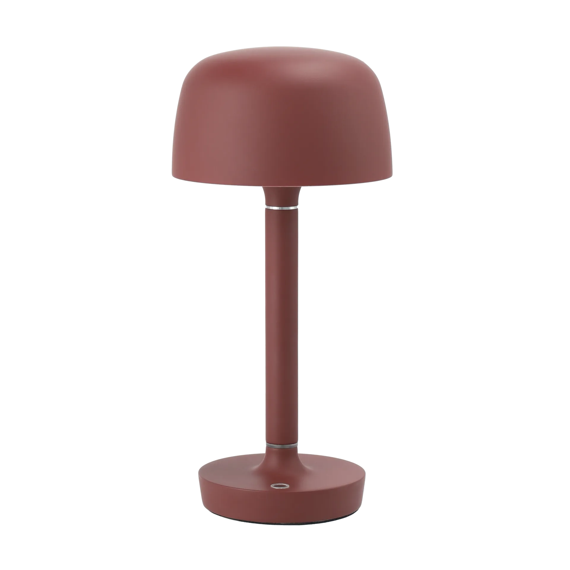 Lampe de table portable Halo 25,5 cm, Burgundy Scandi Living