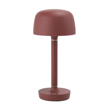 Lampe de table portable Halo 25,5 cm - Burgundy - Scandi Living
