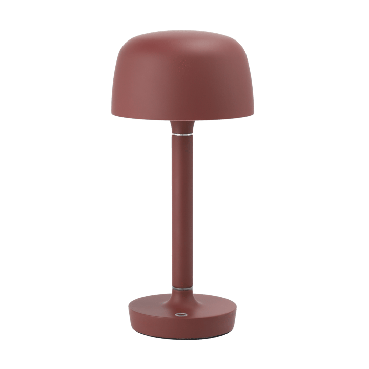 Lampe de table portable Halo 25,5 cm - Burgundy - Scandi Living