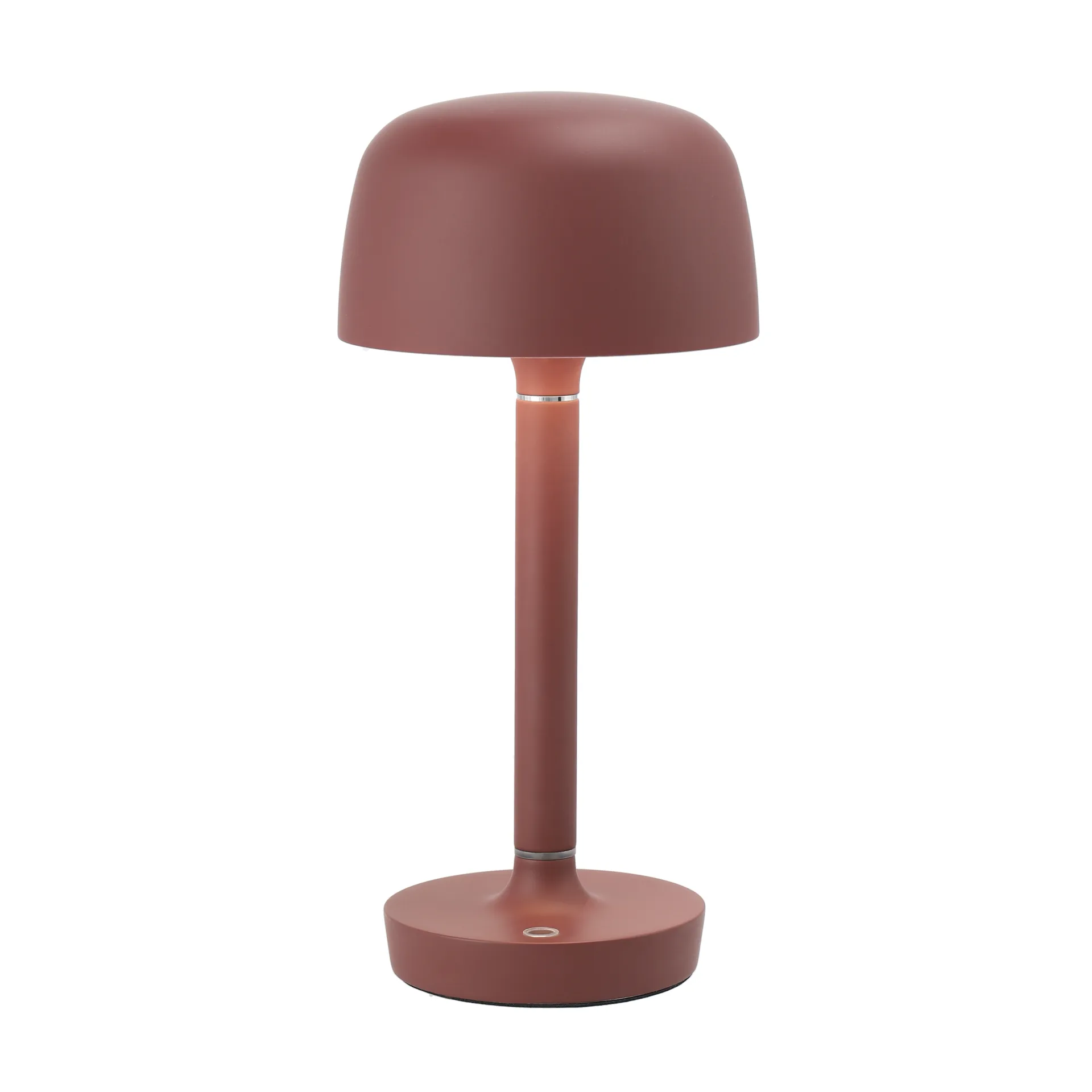Lampe de table portable Halo 25,5 cm, Burgundy Scandi Living