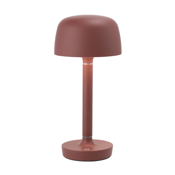 Lampe de table portable Halo 25,5 cm, Burgundy Scandi Living
