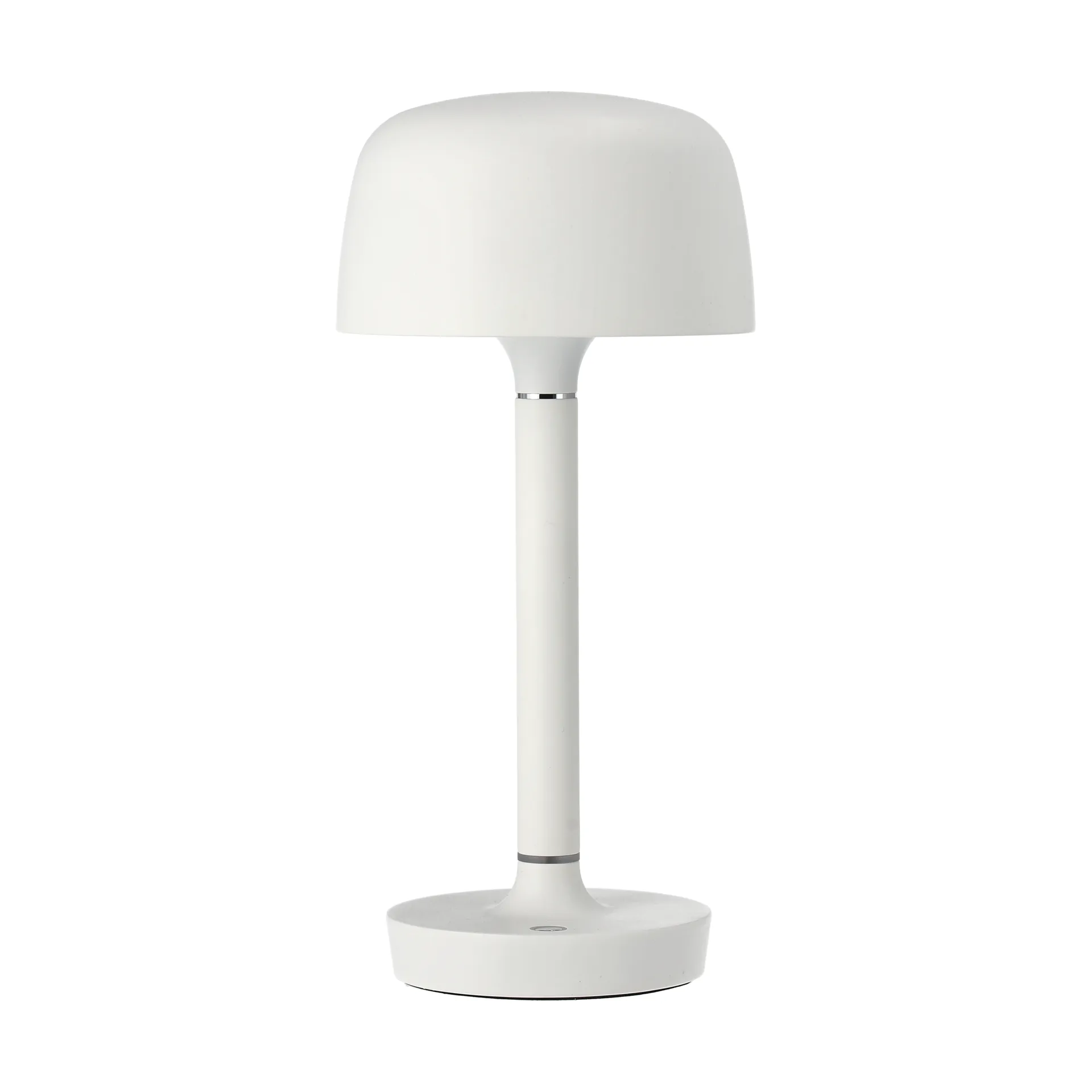Lampe de table portable Halo 25,5 cm, White Scandi Living
