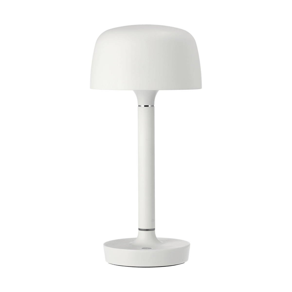 scandi living lampe de table portable halo 25,5 cm white