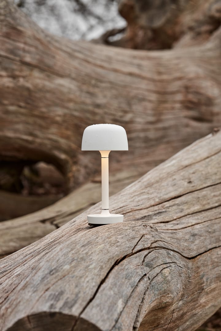 Lampe de table portable Halo 25,5 cm - White - Scandi Living