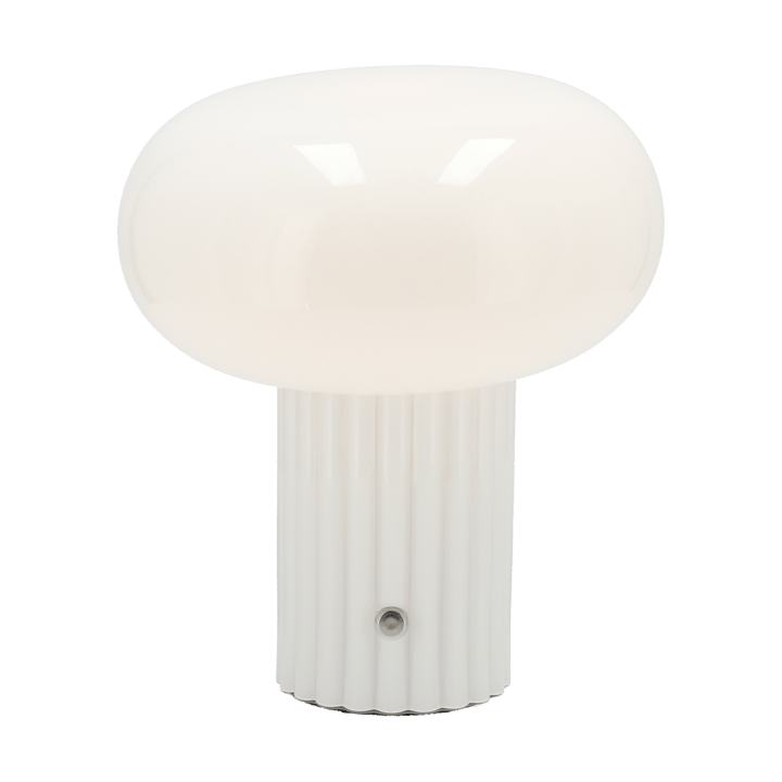 Lampe de table portable Haven 22 cm, Blanc Scandi Living