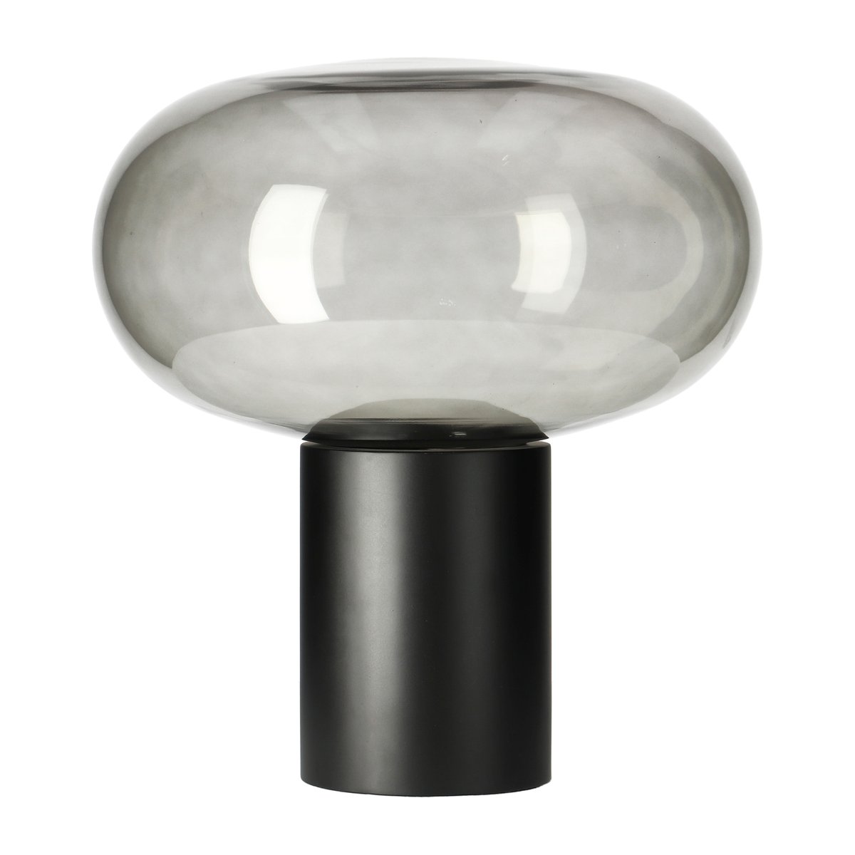 scandi living lampe de table rising 35,5 cm noir