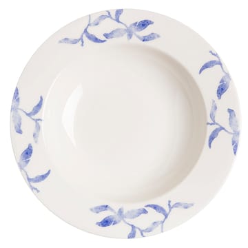 Lot de 4 assiettes creuses Havspil 23cm - bleu-blanc - Scandi Living