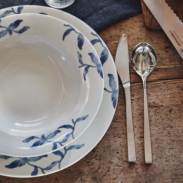 Lot de 4 assiettes creuses Havspil 23cm - bleu-blanc - Scandi Living