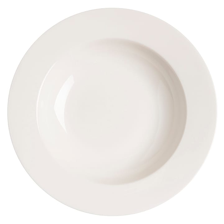 Lot de 4 assiettes creuses Kalk 23cm - blanc - Scandi Living
