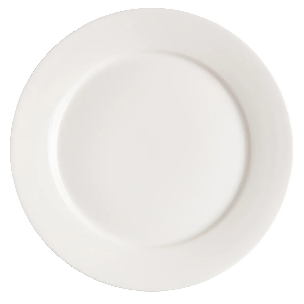 Lot de 4 assiettes Kalk 28cm, blanc Scandi Living
