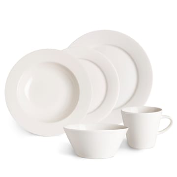 Lot de 4 bols Kalk 60cl - blanc - Scandi Living