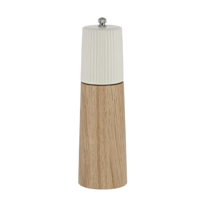 Moulin à épices Edge - Blanc, 20 cm - Scandi Living