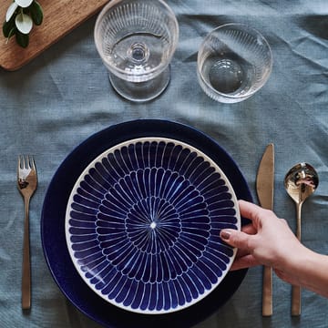 Nappe Clean 145 x 250 cm - bleu fumé - Scandi Living