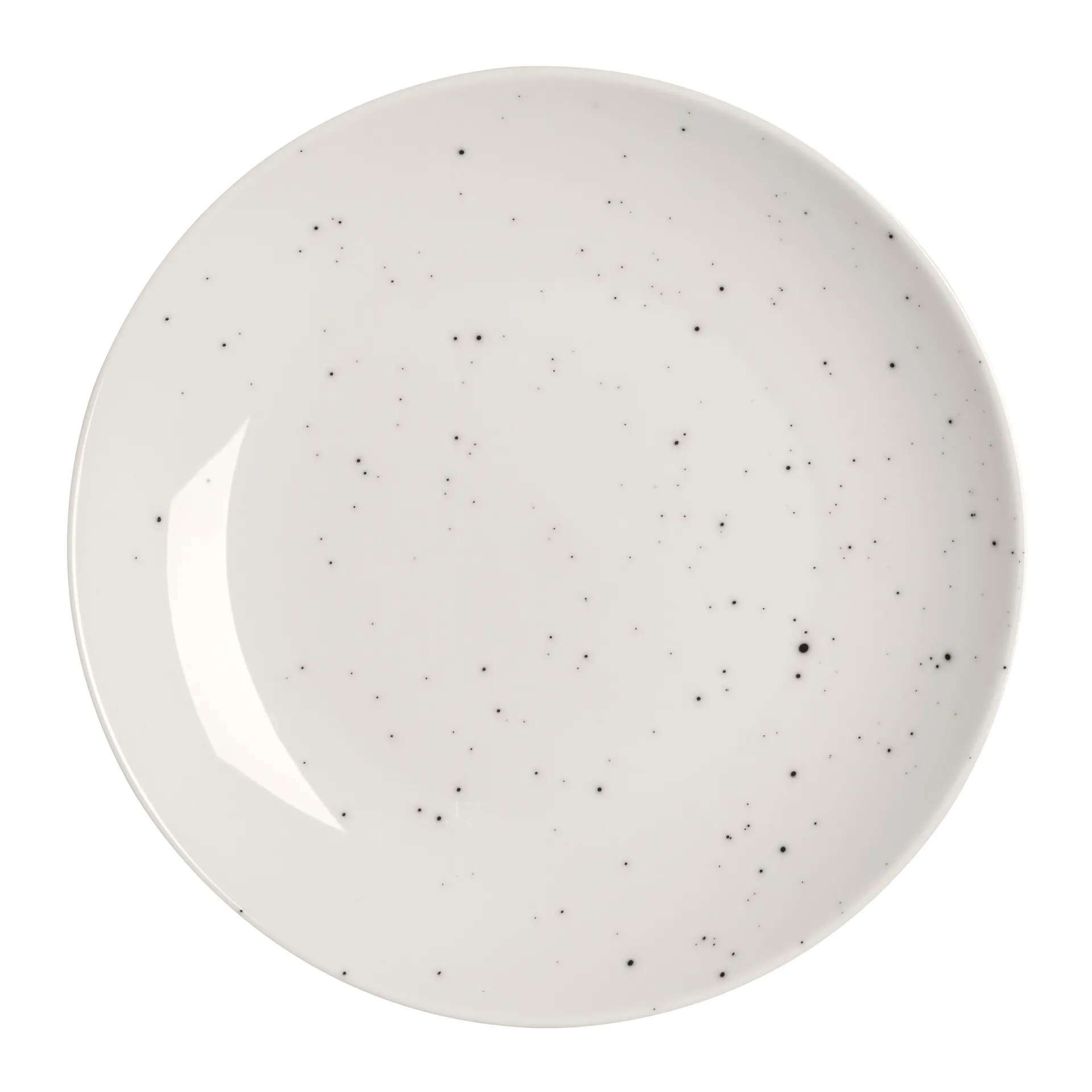 Petite assiette Freckle Ø20 cm, Blanc Scandi Living