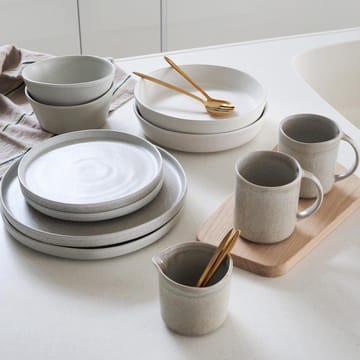 Petite assiette Sandsbro Ø20 cm - Gris clair - Scandi Living