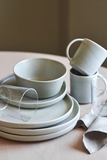 Petite assiette Sandsbro Ø20 cm - Gris clair - Scandi Living