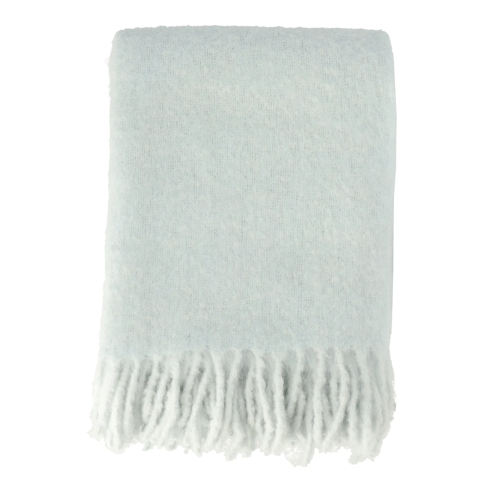 Plaid Dune en mohair 130x170 cm, Ice blue Scandi Living