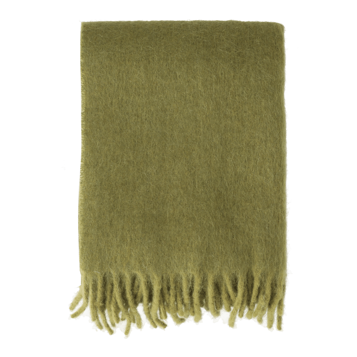 Plaid Dune en mohair 130x170 cm - Olive - Scandi Living