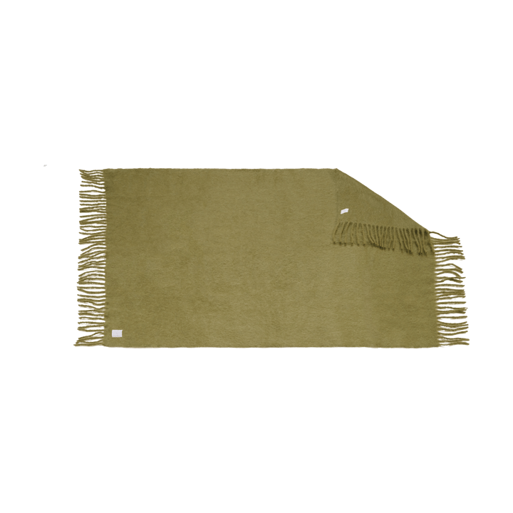 Plaid Dune en mohair 130x170 cm, Olive Scandi Living