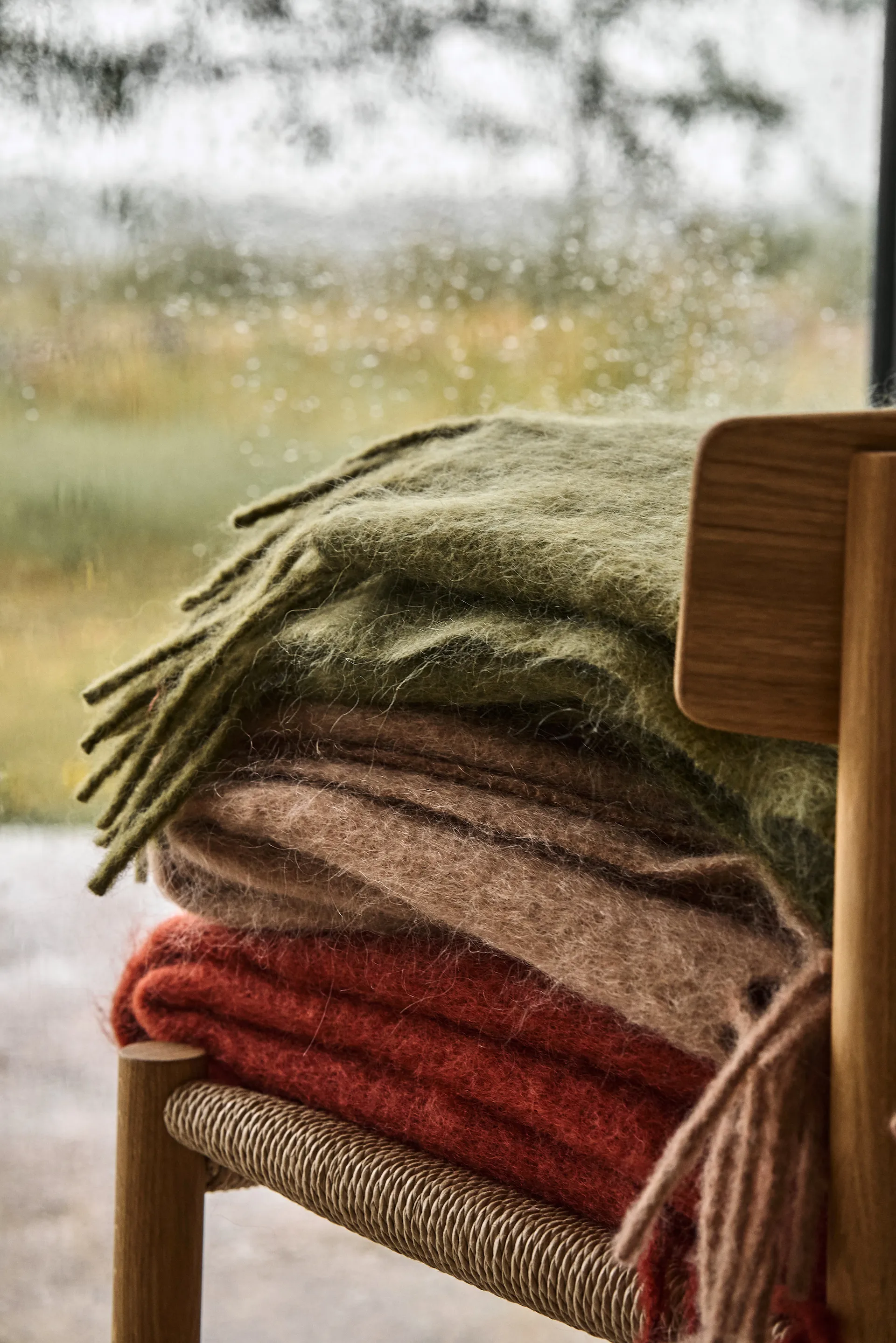 Plaid Dune en mohair 130x170 cm, Sienna Scandi Living