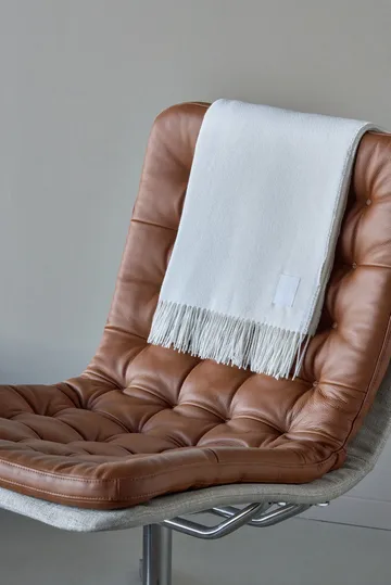 Plaid en coton Loom 125x170 cm - Birch - Scandi Living