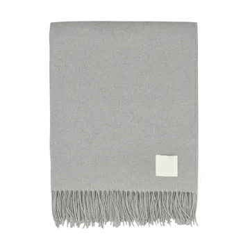 Plaid en coton Loom 125x170 cm - Fog - Scandi Living
