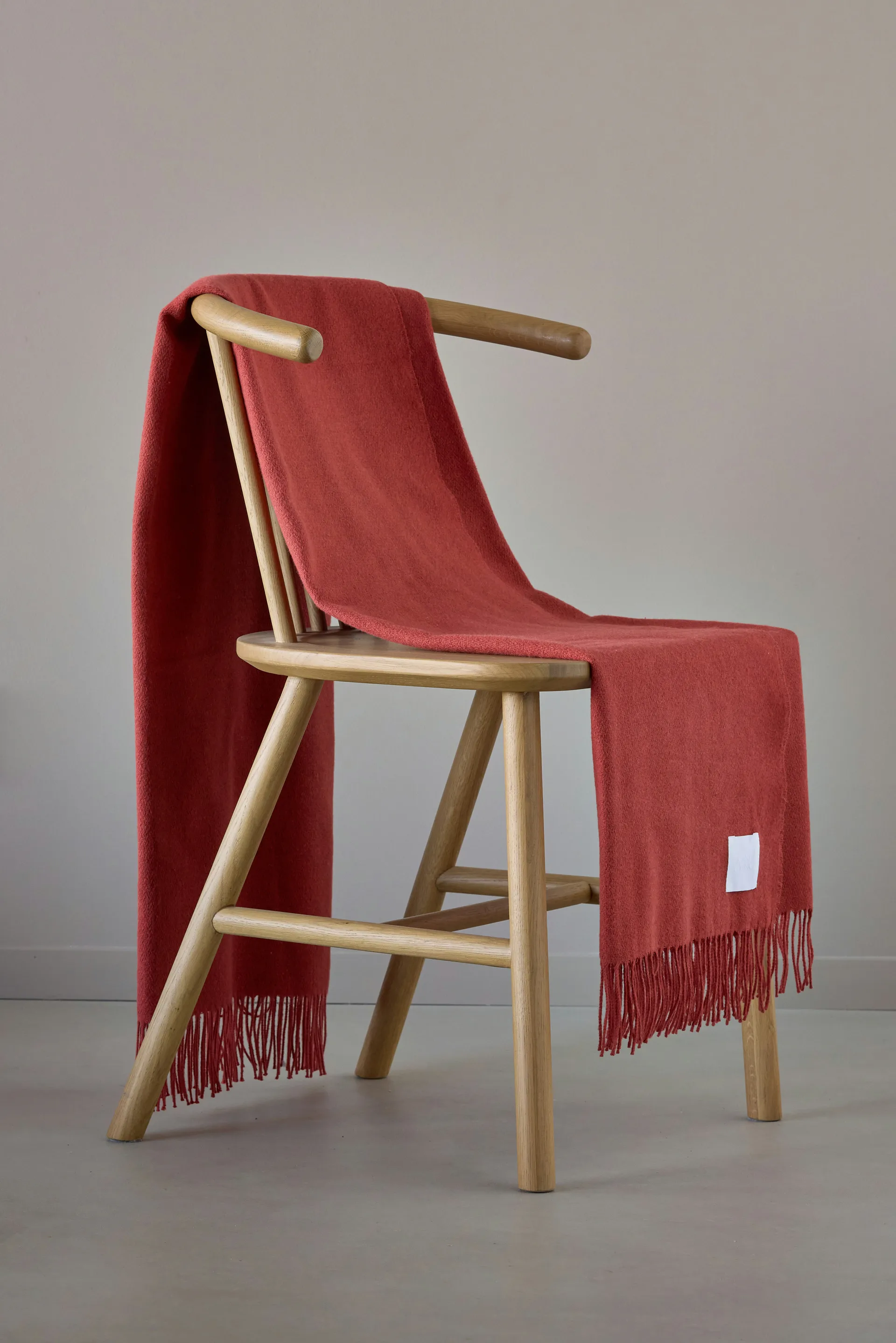 Plaid en coton Loom 125x170 cm, Rust Scandi Living