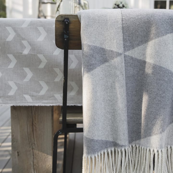 Plaid en coton Rime - Fog - Scandi Living