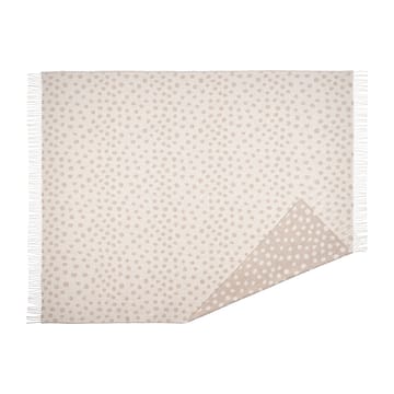 Plaid en laine Droplets 130x185 cm - Beige - Scandi Living