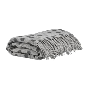 Plaid en laine Droplets 130x185 cm - Gris - Scandi Living