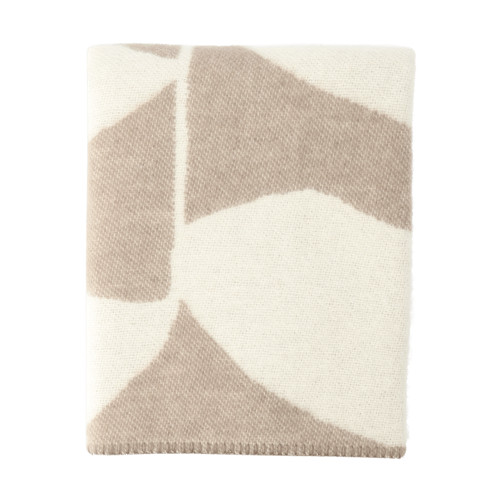 Plaid en laine Leaf 130x180 cm - Mole - Scandi Living