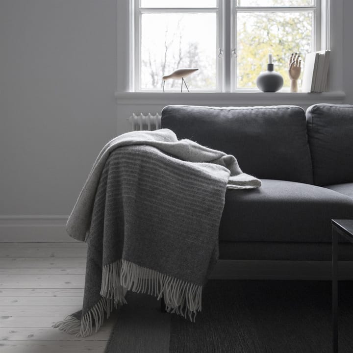 Plaid en laine Mist - Stone - Scandi Living