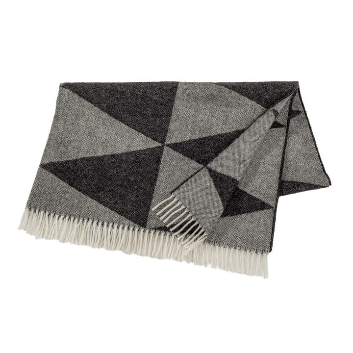 Plaid en laine Rime - Charcoal - Scandi Living