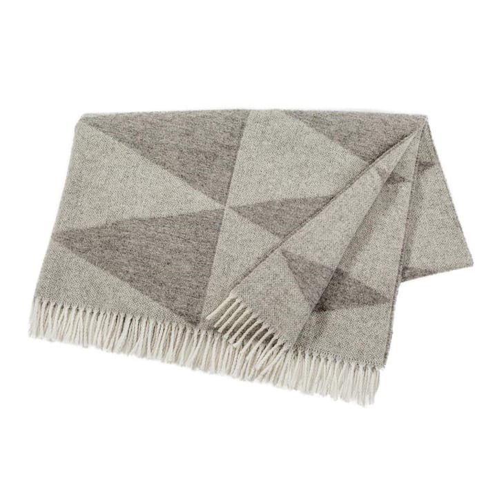 Plaid en laine Rime - Fog - Scandi Living