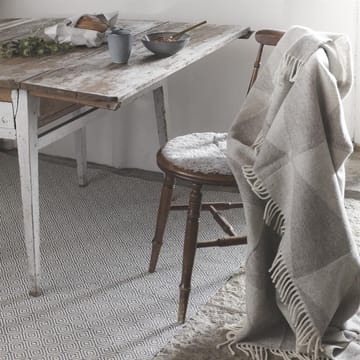 Plaid en laine Rime - Fog - Scandi Living