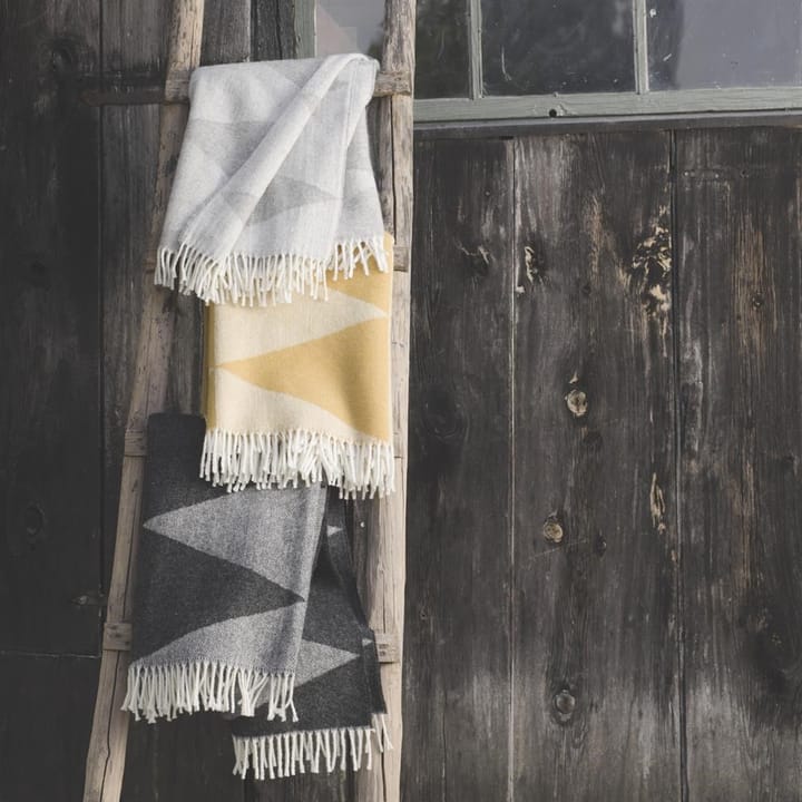 Plaid en laine Rime - Fog - Scandi Living