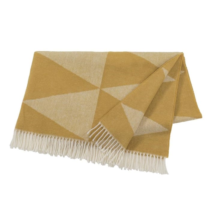 Plaid en laine Rime - Mustard - Scandi Living