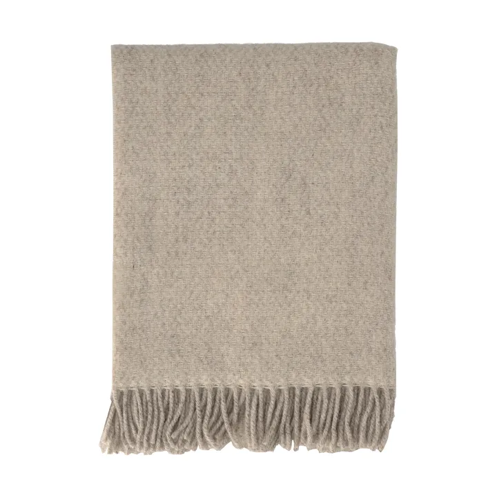 Plaid en laine Sandstone 130x180 cm - Beige - Scandi Living