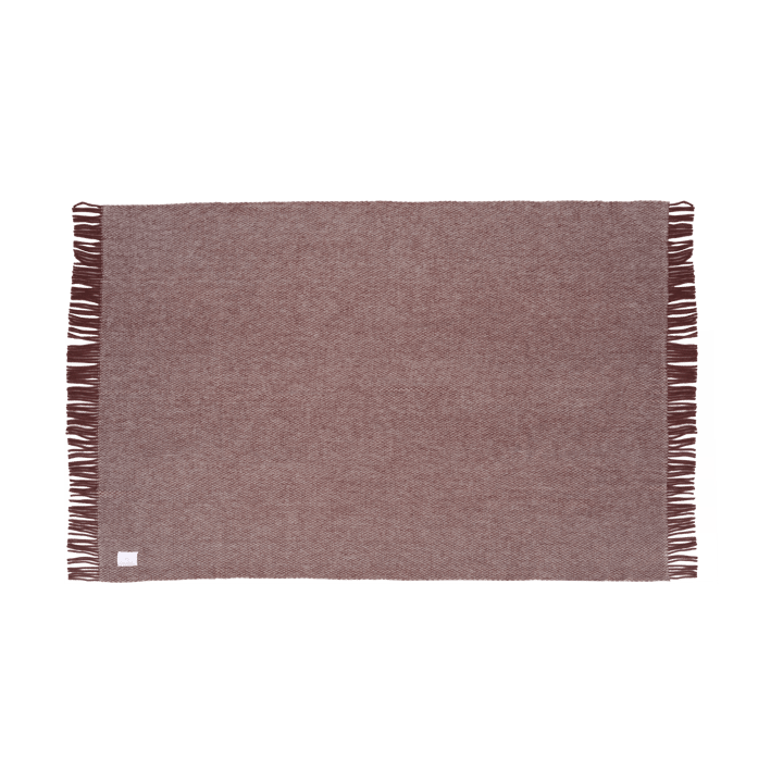 Plaid en laine Sandstone 130x180 cm, Bourgogne Scandi Living