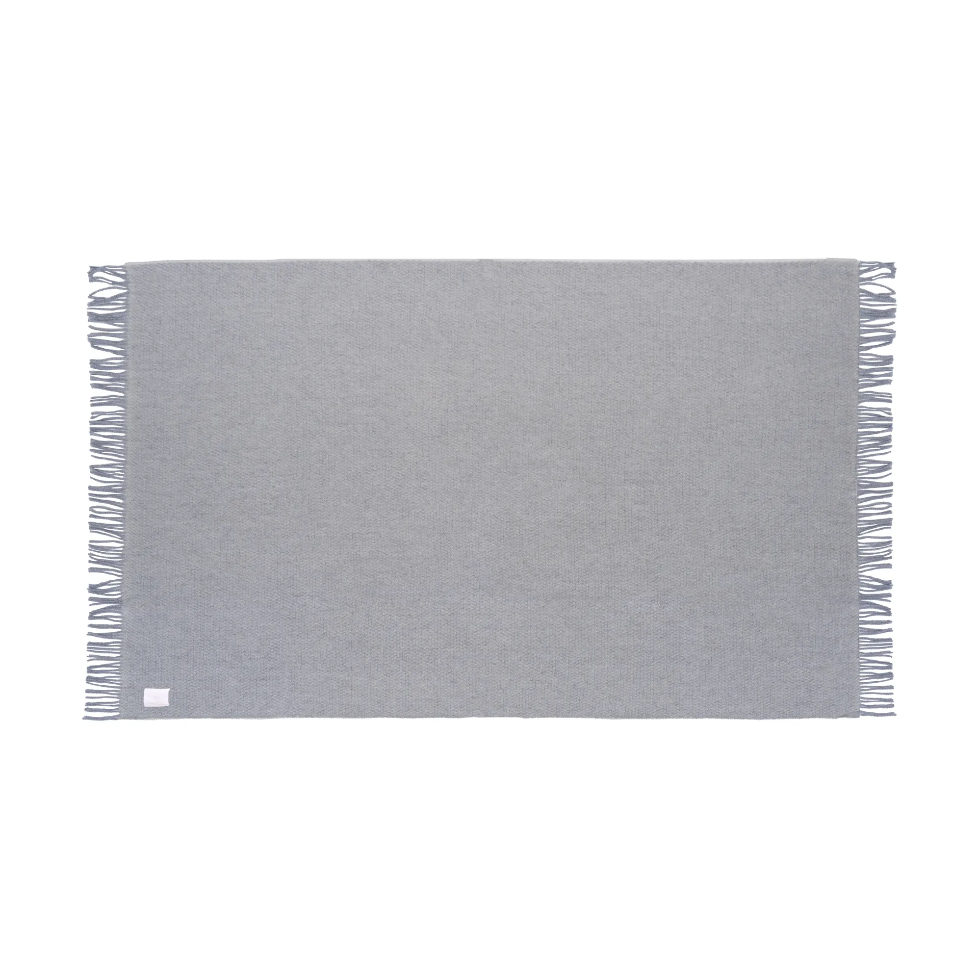 Plaid en laine Sandstone 130x180 cm, Mélange bleu-gris Scandi Living