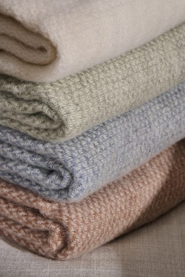 Plaid en laine Sandstone 130x180 cm - Mocca - Scandi Living