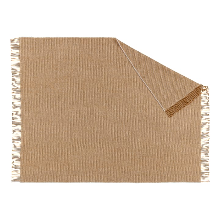Plaid en laine Sandstone 130x180 cm, Mustard Scandi Living