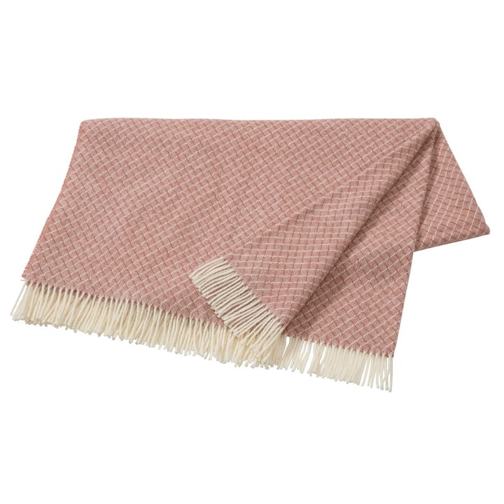 Plaid en laine Wicker - Dusty rose - Scandi Living