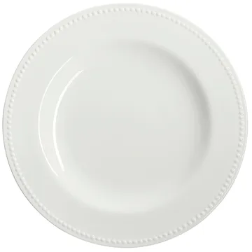 Plat à service Dots 32cm - Blanc cassé - Scandi Living