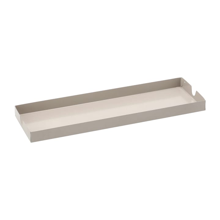 Plateau Edgy 10x32 cm, Greige Scandi Living