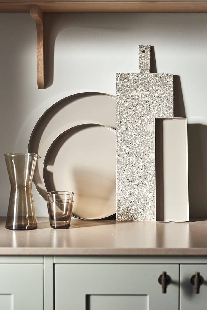 Plateau Edgy 10x32 cm, Greige Scandi Living