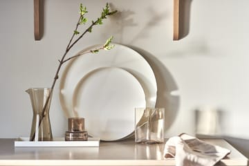 Plateau Edgy Ø30 cm - Blanc - Scandi Living
