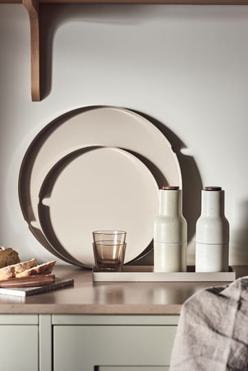 Plateau Edgy Ø30 cm - Greige - Scandi Living