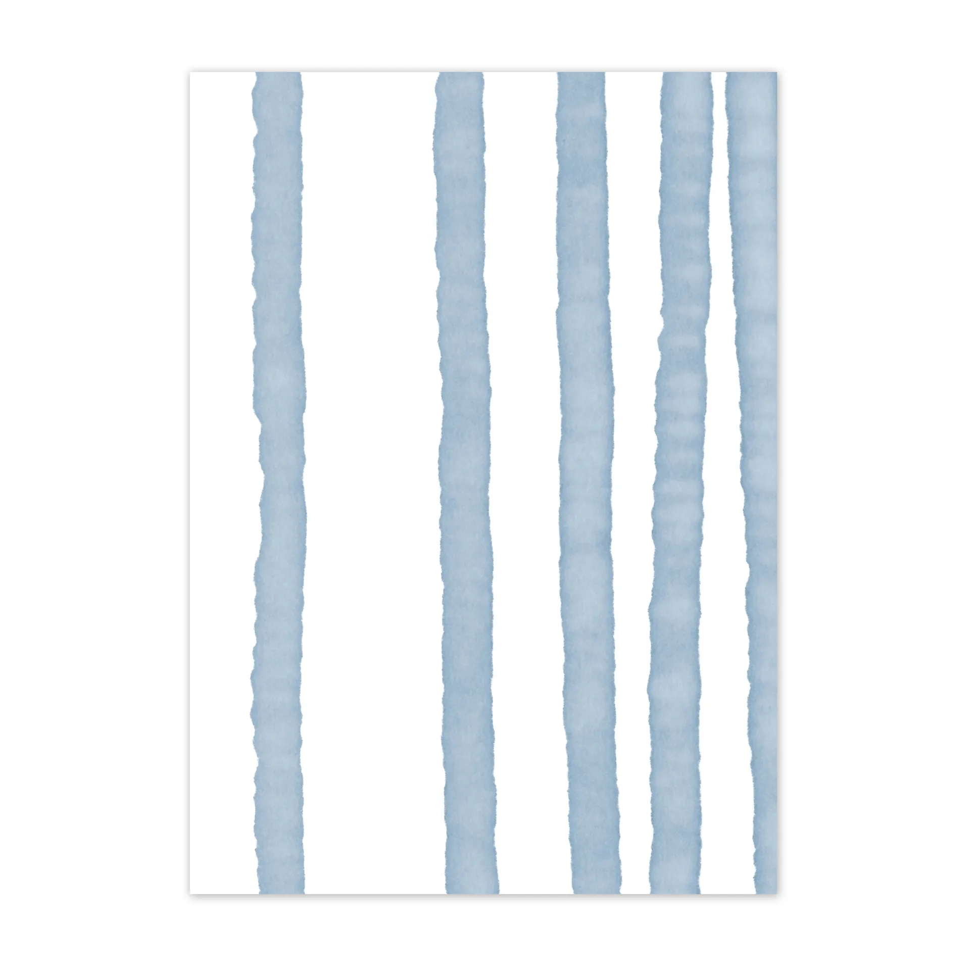 Poster Lineage bleu, 50x70 cm Scandi Living