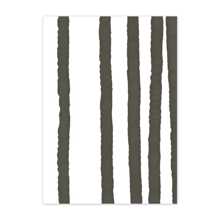 Poster Lineage noir, 50x70 cm Scandi Living